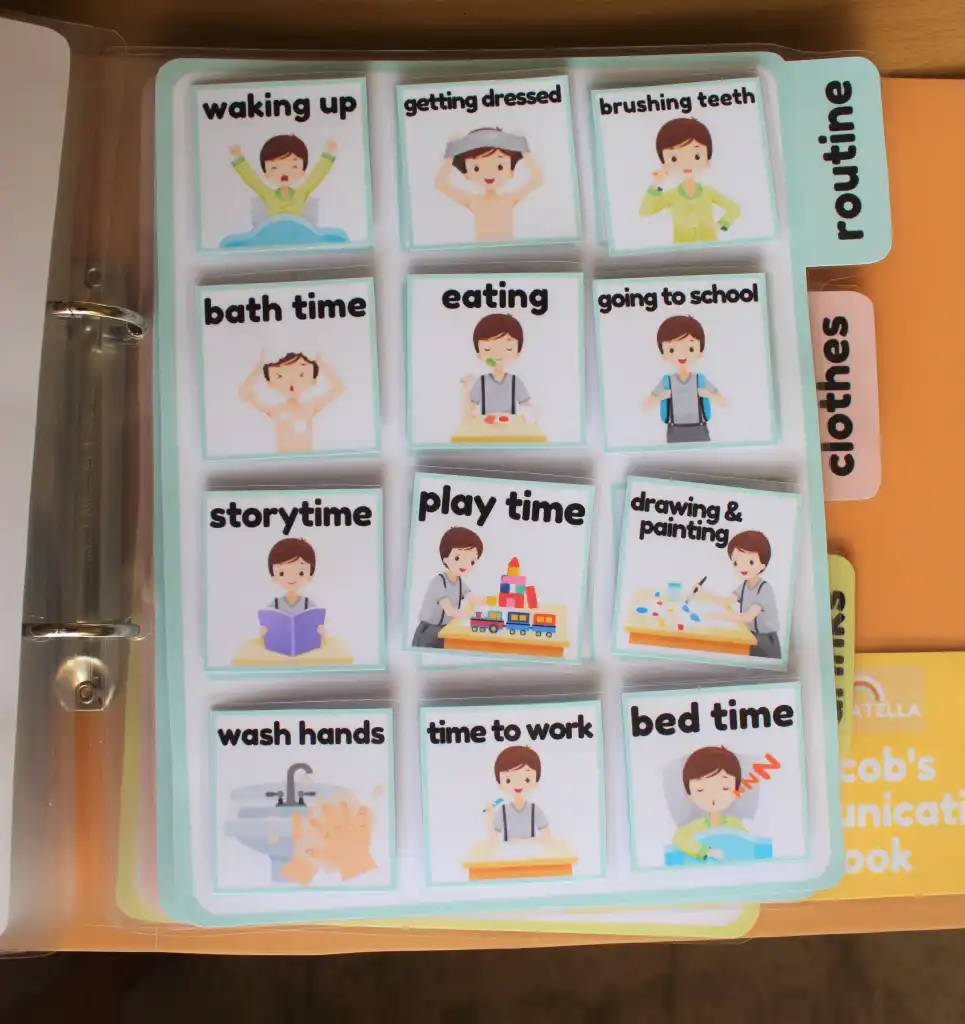 Example communication cards
